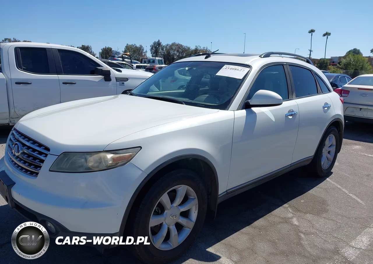2004 Infiniti Fx35 VIN:JNRAS08W24X225816 - 6