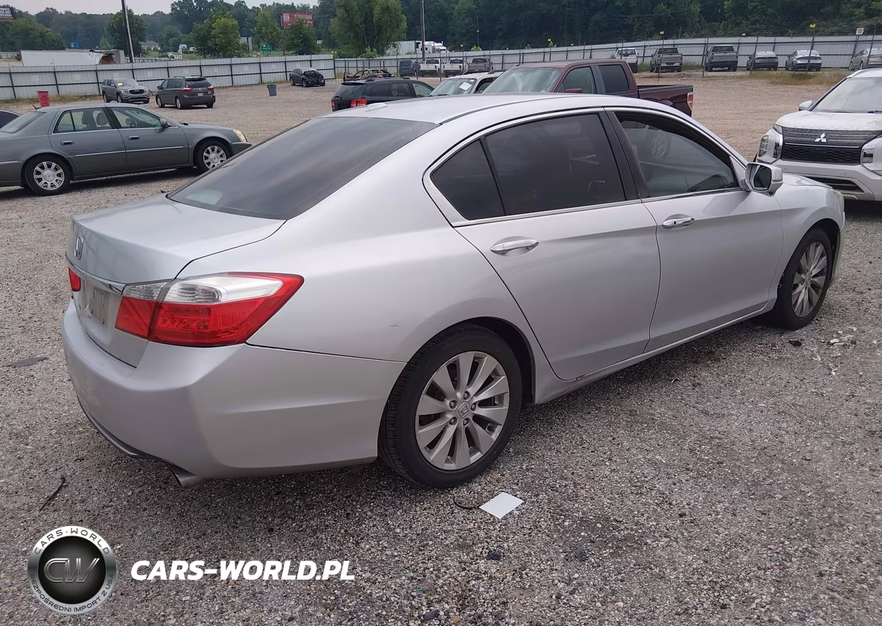2013 Honda Accord Ex-L V-6 VIN:1HGCR3F82DA000603 - 4
