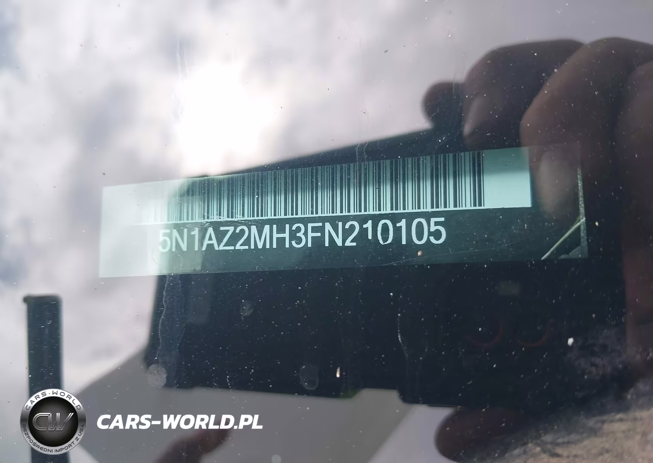2015 Nissan Murano Sl VIN:5N1AZ2MH3FN210105 - 18