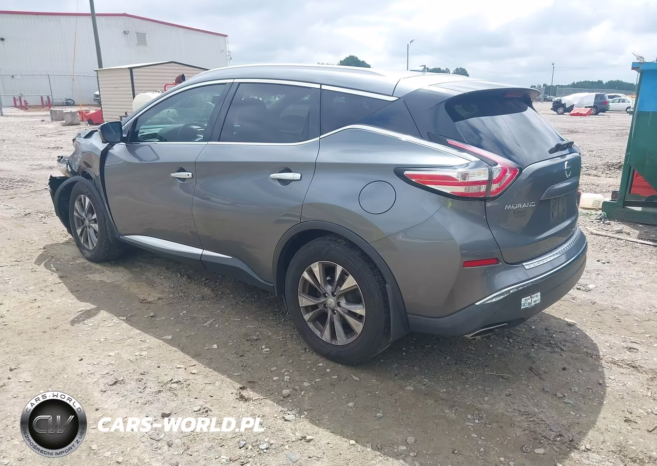 2015 Nissan Murano Sl VIN:5N1AZ2MH3FN210105 - 3
