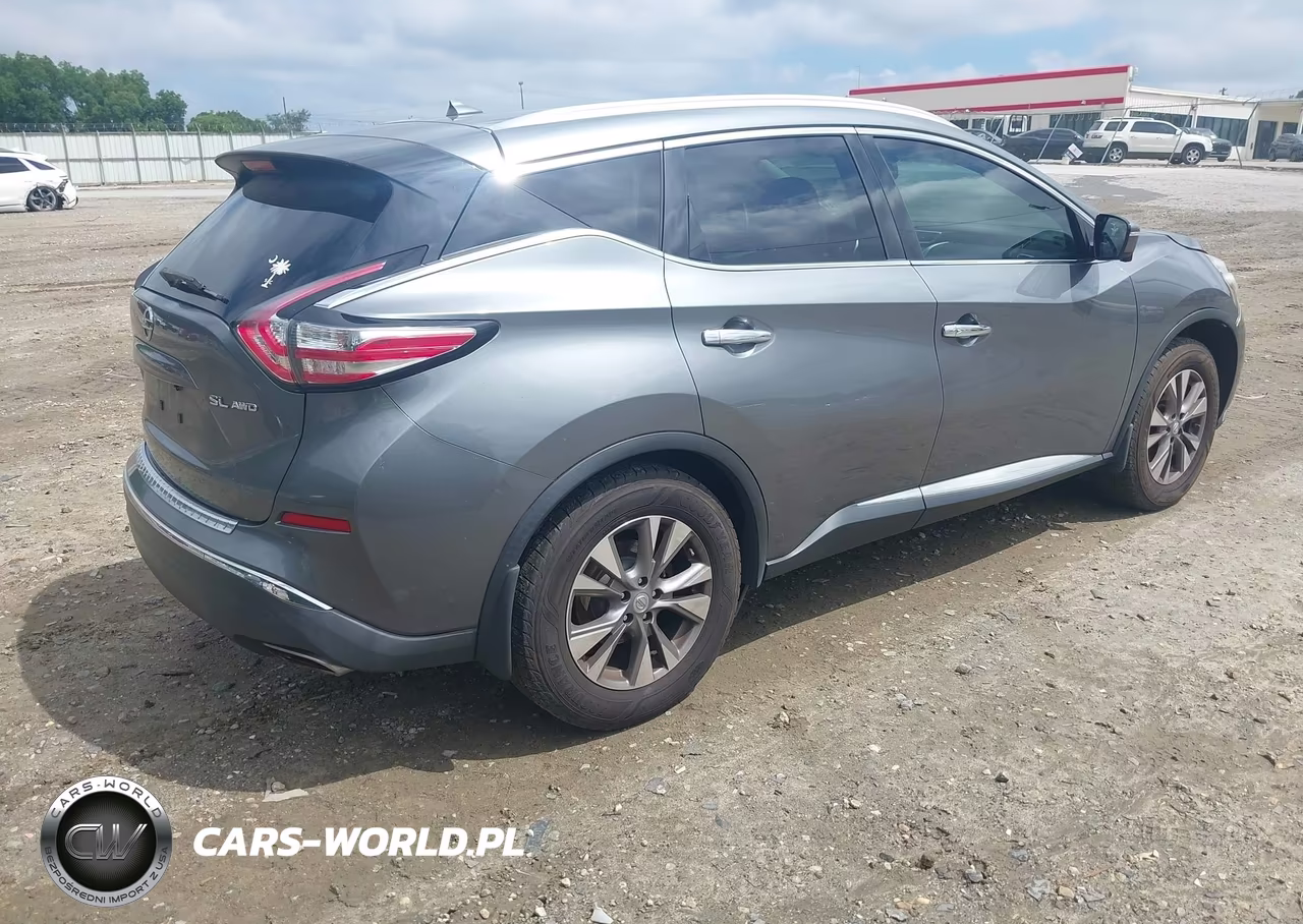 2015 Nissan Murano Sl VIN:5N1AZ2MH3FN210105 - 4