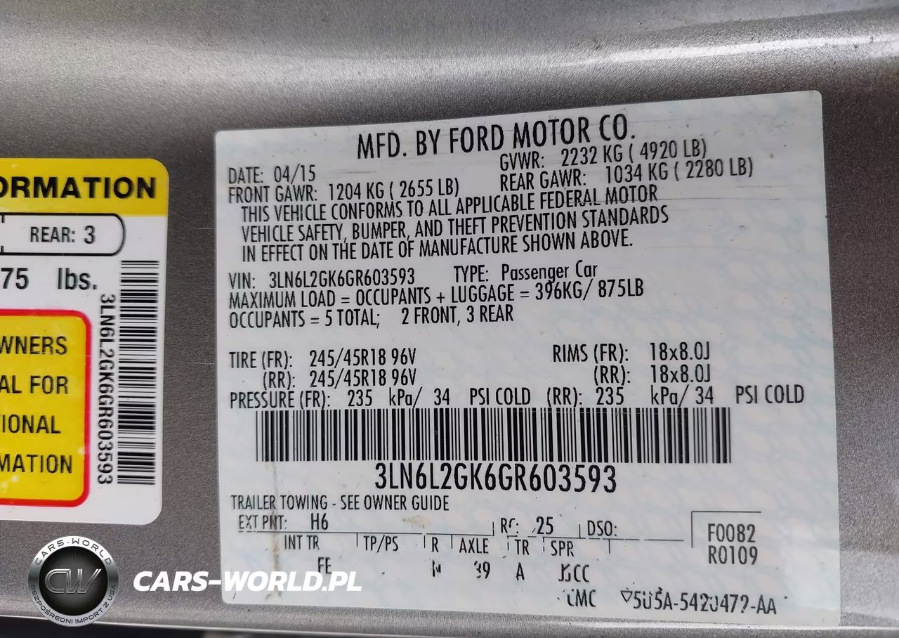 2016 Lincoln Mkz VIN:3LN6L2GK6GR603593 - 9