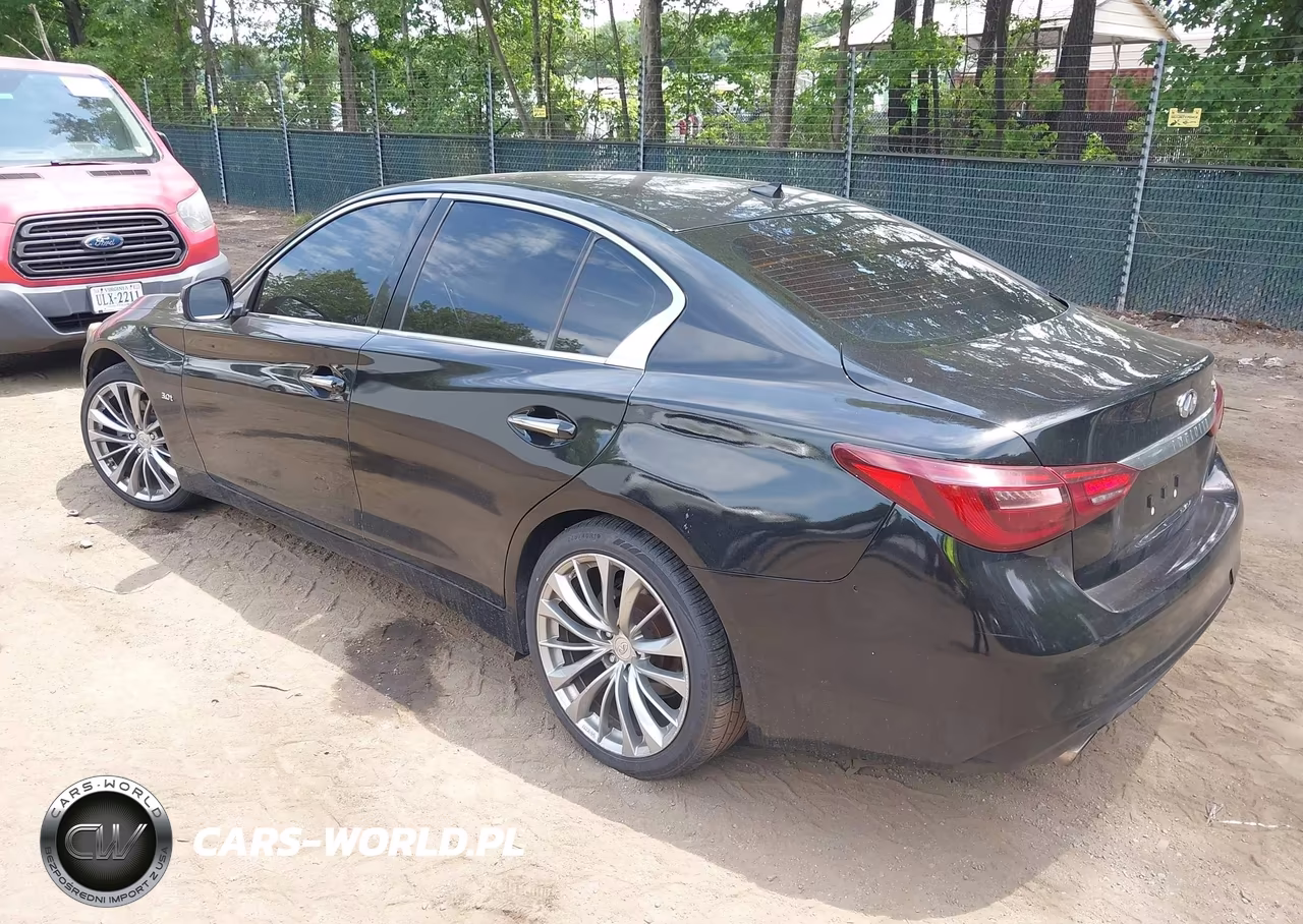 2018 Infiniti Q50 3.0T Luxe VIN:JN1EV7APXJM363995 - 3