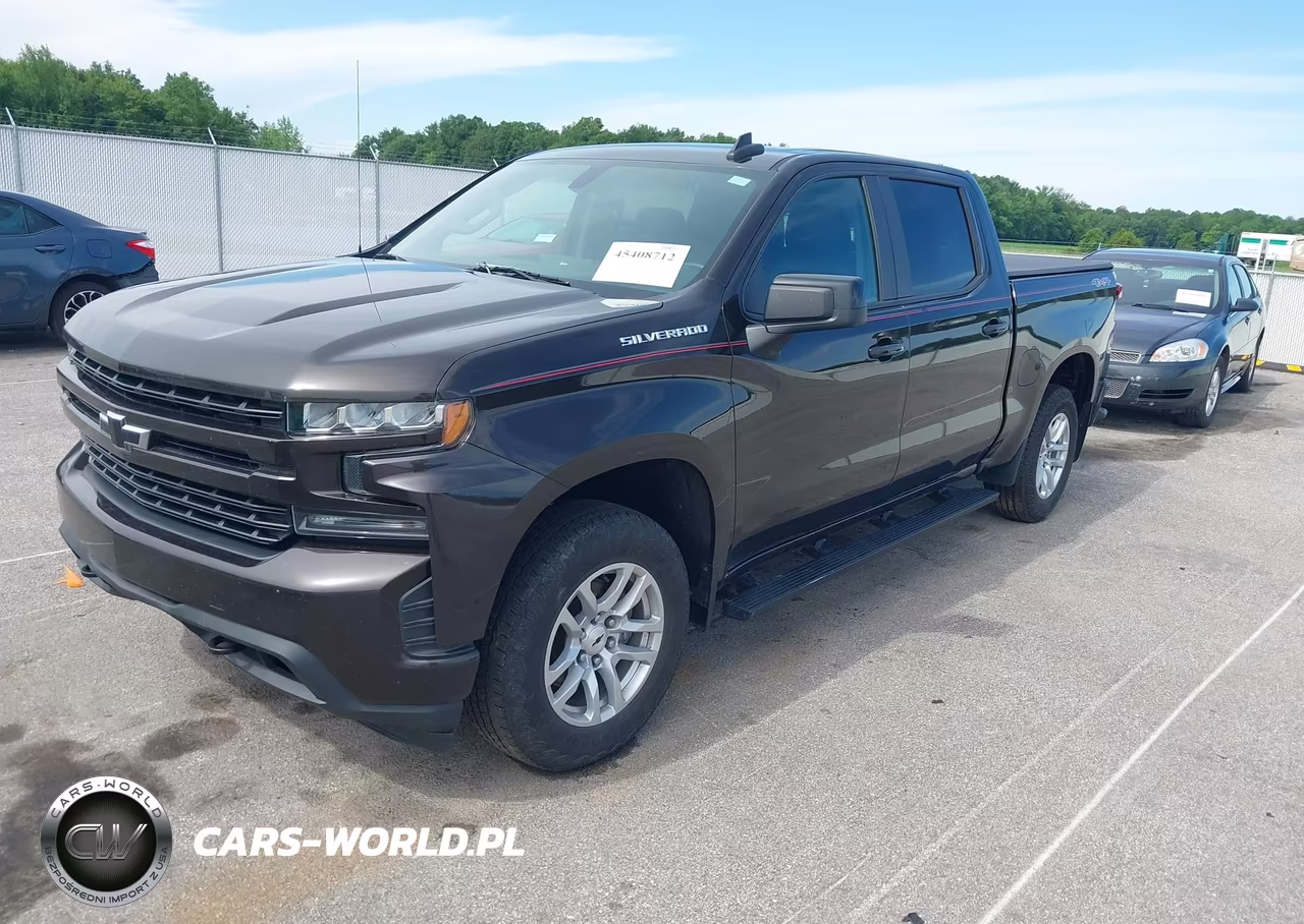 2019 Chevrolet Silverado 1500 Rst VIN:1GCUYEED1KZ396876 - 2