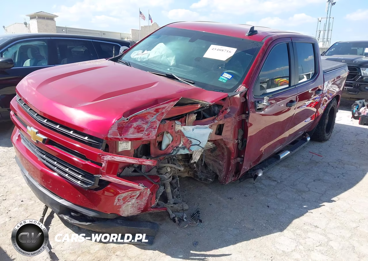 2020 Chevrolet Silverado 1500 2Wd Short Bed Custom VIN:3GCPWBEF7LG165954 - 2