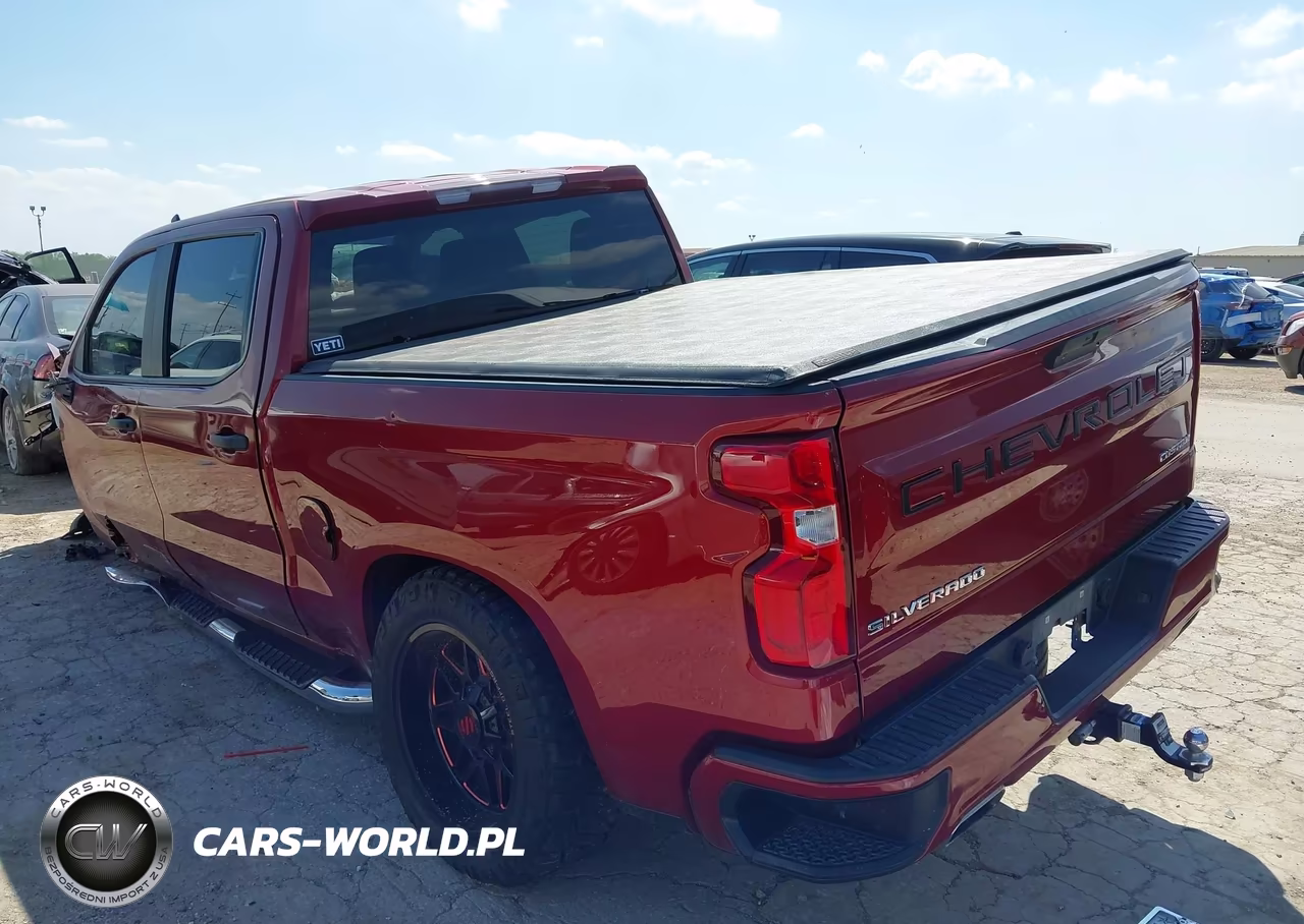 2020 Chevrolet Silverado 1500 2Wd Short Bed Custom VIN:3GCPWBEF7LG165954 - 3