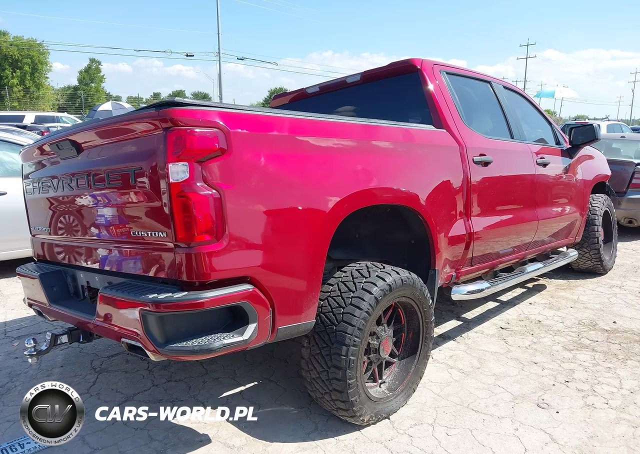 2020 Chevrolet Silverado 1500 2Wd Short Bed Custom VIN:3GCPWBEF7LG165954 - 4