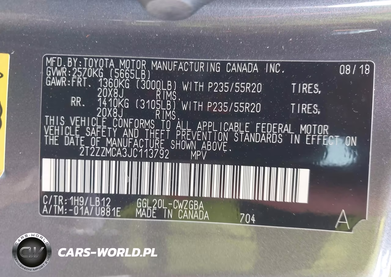 2018 Lexus Rx 350 VIN:2T2ZZMCA3JC113792 - 9