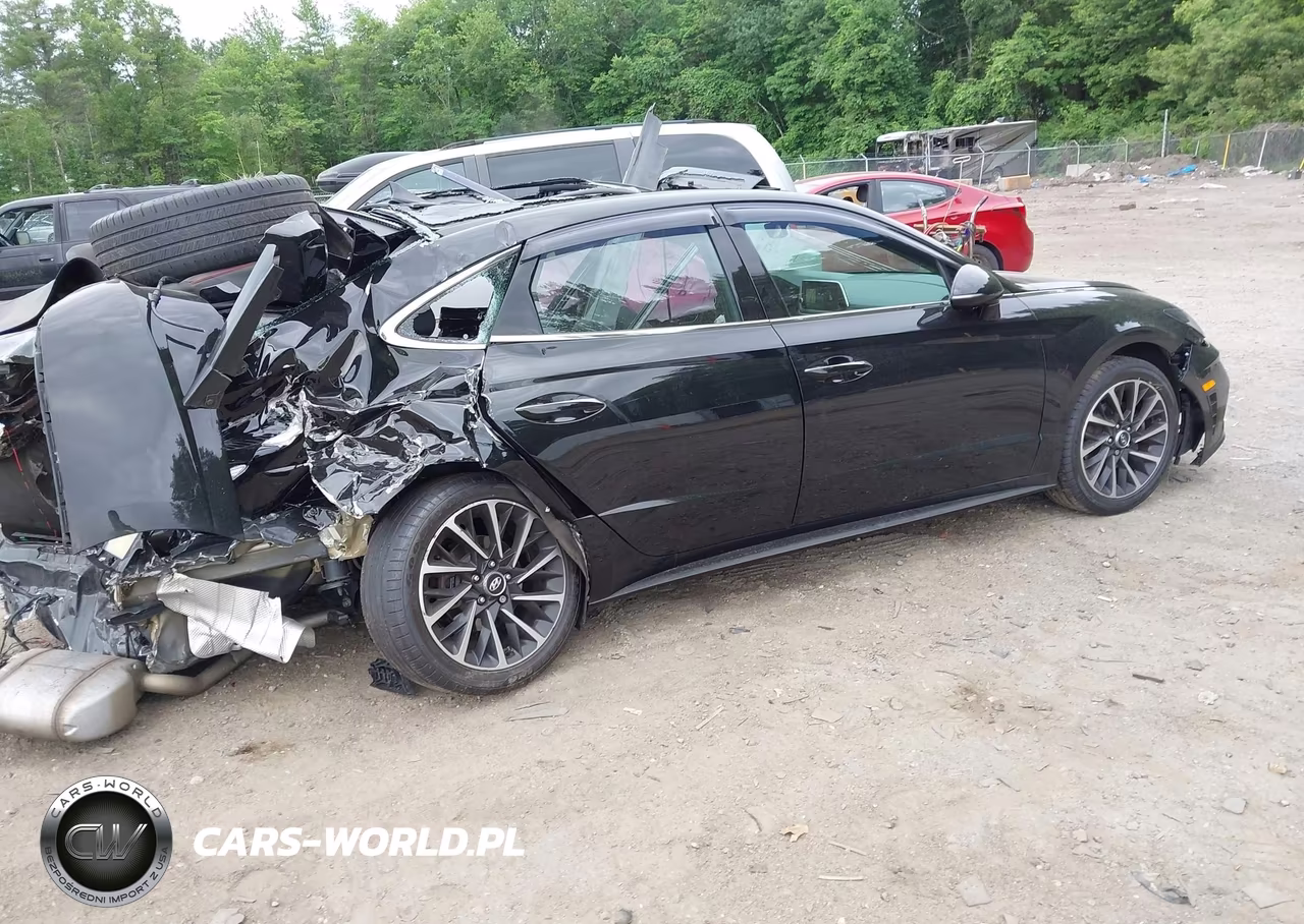 2020 Hyundai Sonata Sel Plus VIN:5NPEJ4J2XLH045500 - 4