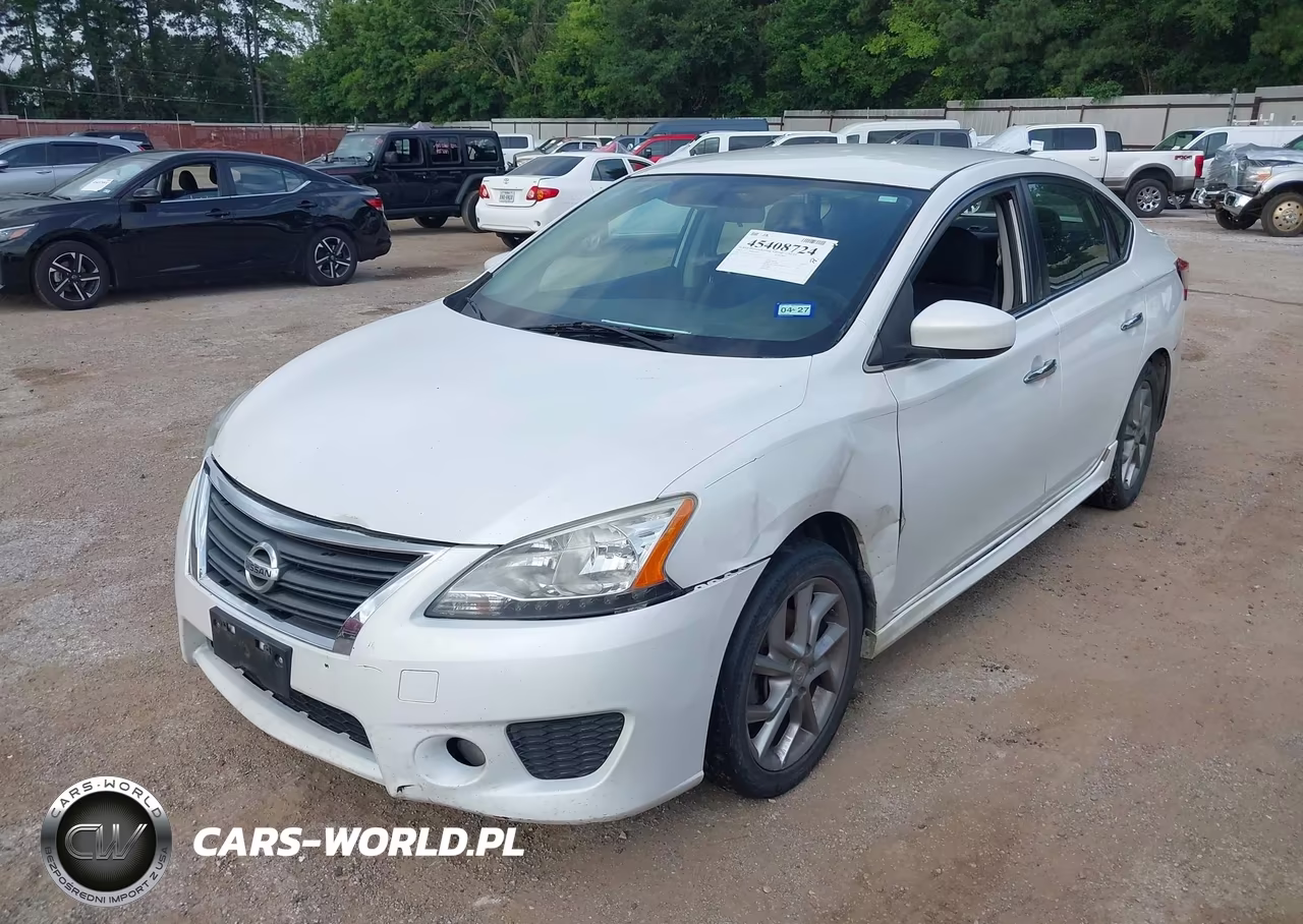 2013 Nissan Sentra Sr VIN:3N1AB7AP9DL765187 - 2