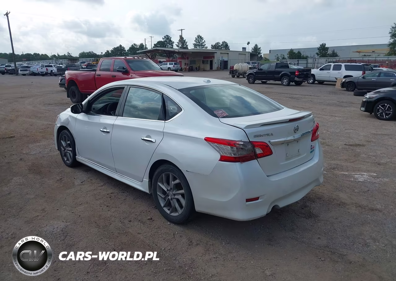 2013 Nissan Sentra Sr VIN:3N1AB7AP9DL765187 - 3