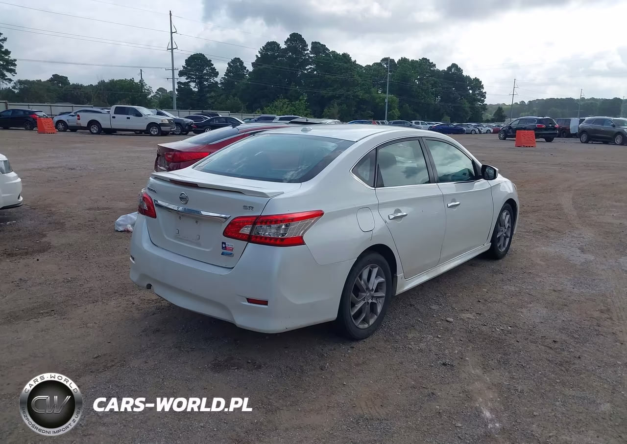 2013 Nissan Sentra Sr VIN:3N1AB7AP9DL765187 - 4