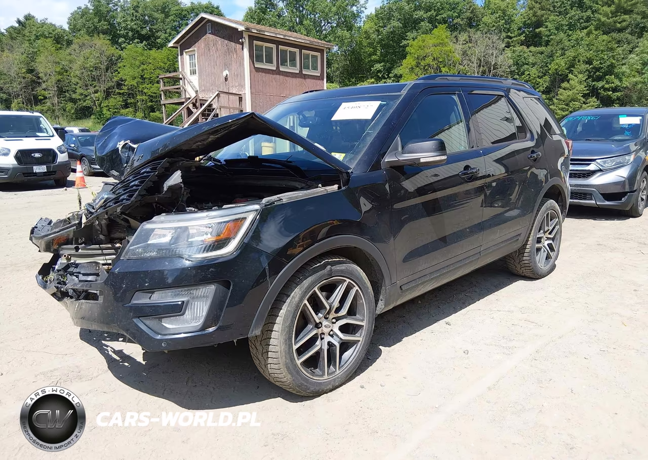 2017 Ford Explorer Sport VIN:1FM5K8GT3HGE06965 - 2