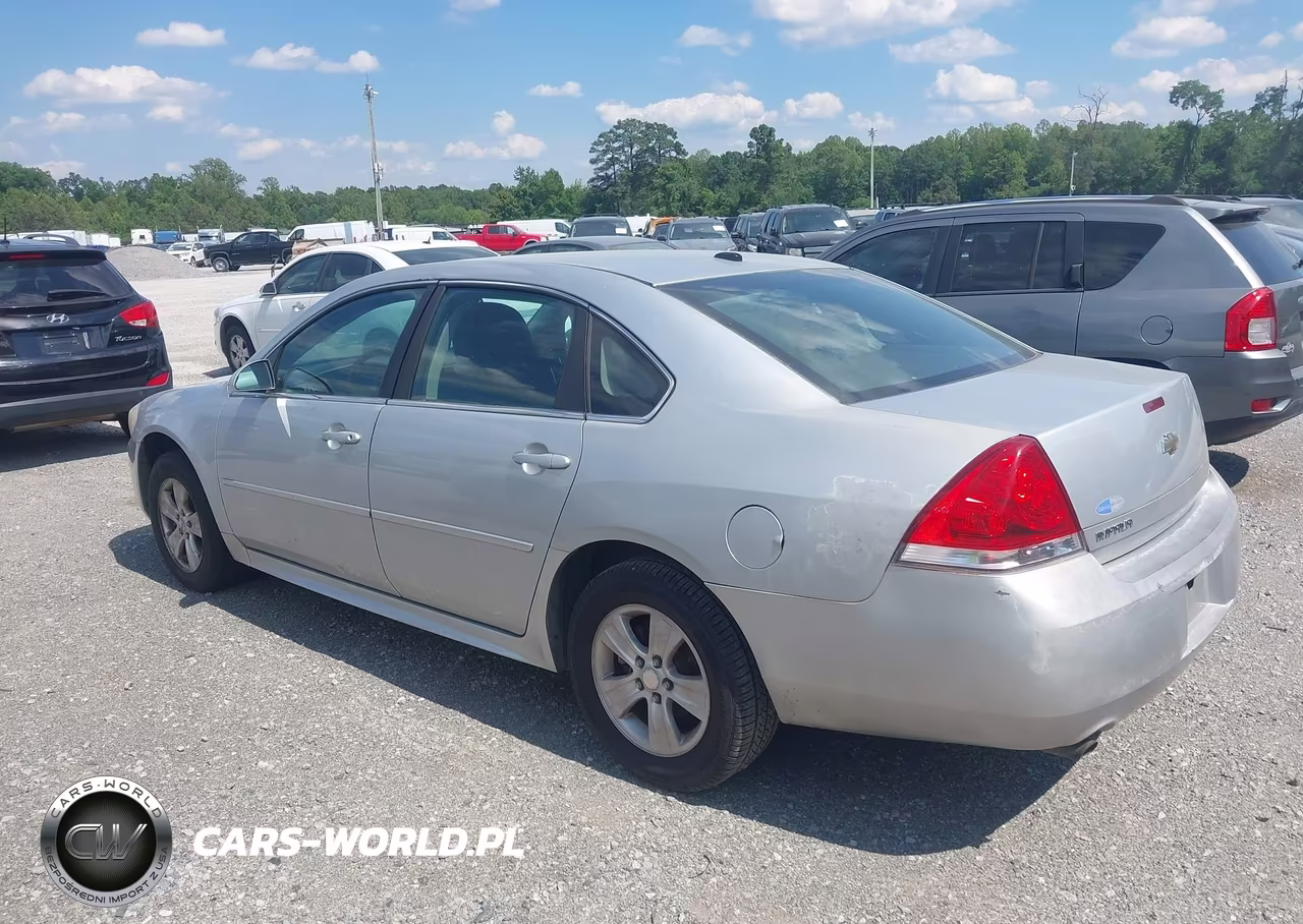 2012 Chevrolet Impala Ls VIN:2G1WF5E36C1131217 - 3