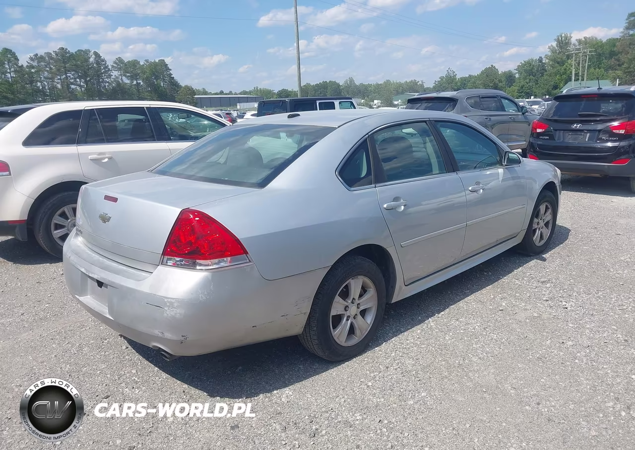 2012 Chevrolet Impala Ls VIN:2G1WF5E36C1131217 - 4