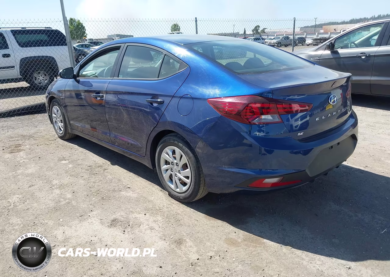 2020 Hyundai Elantra Se VIN:5NPD74LF2LH612289 - 3
