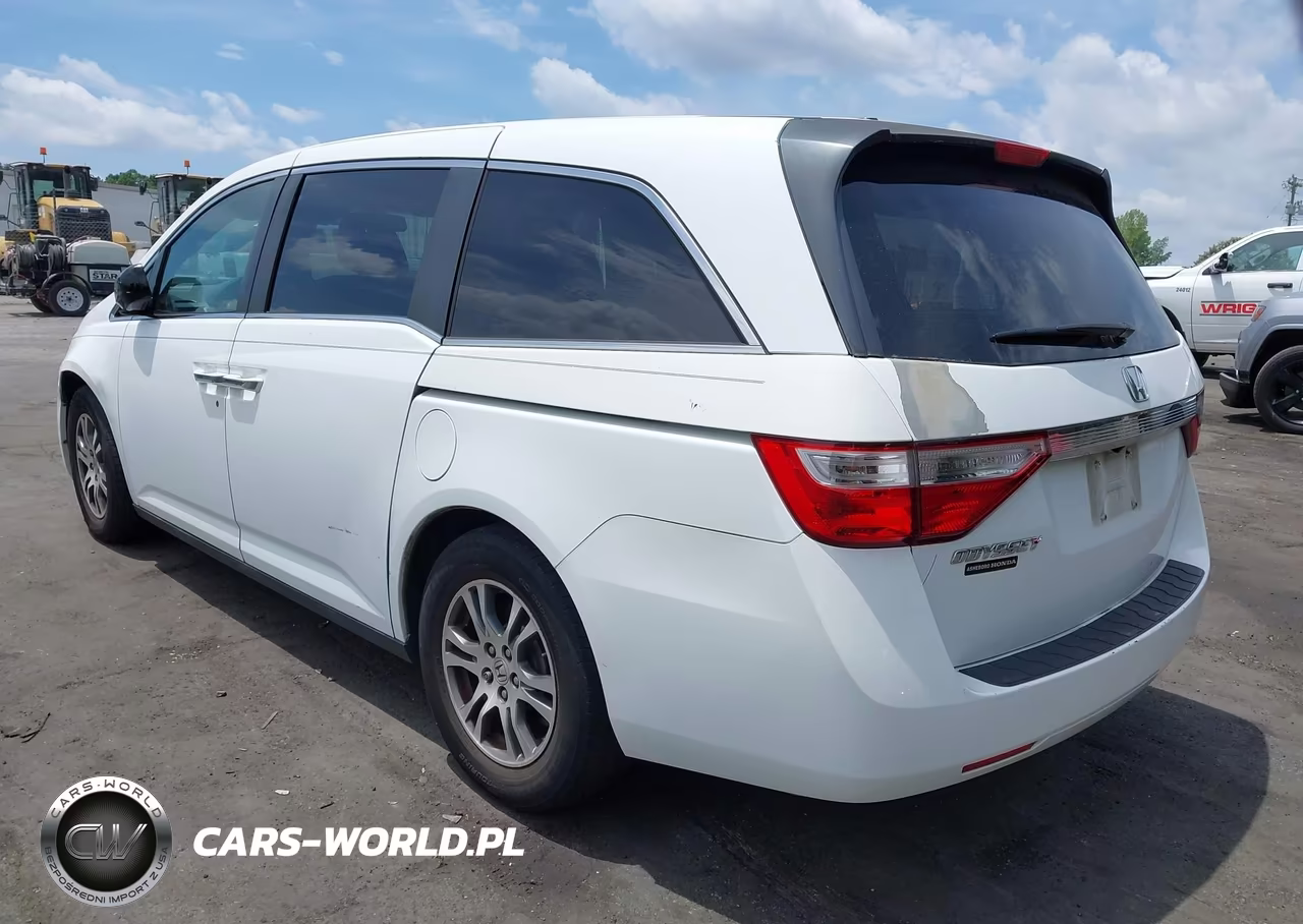 2012 Honda Odyssey Ex-L VIN:5FNRL5H62CB028604 - 3