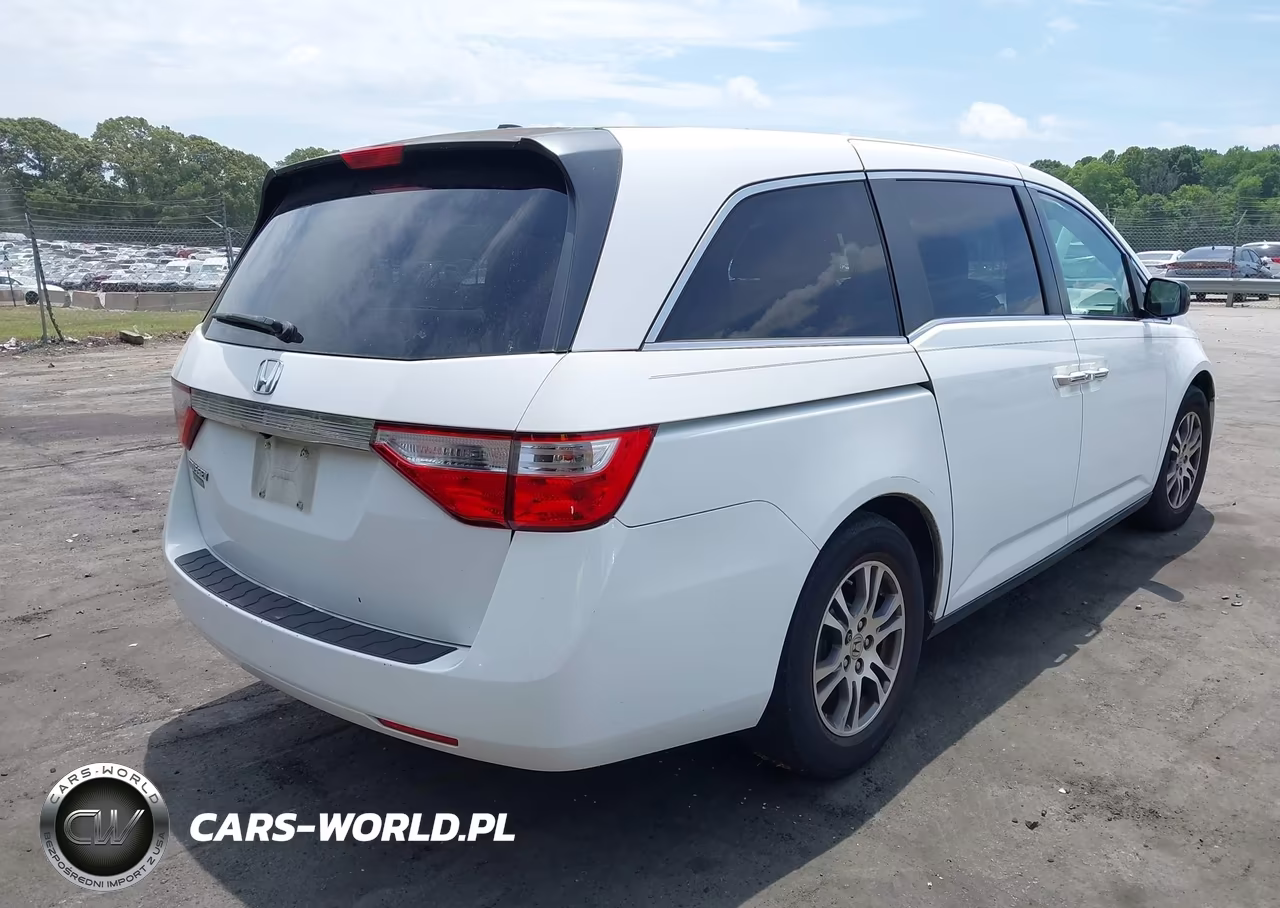 2012 Honda Odyssey Ex-L VIN:5FNRL5H62CB028604 - 4
