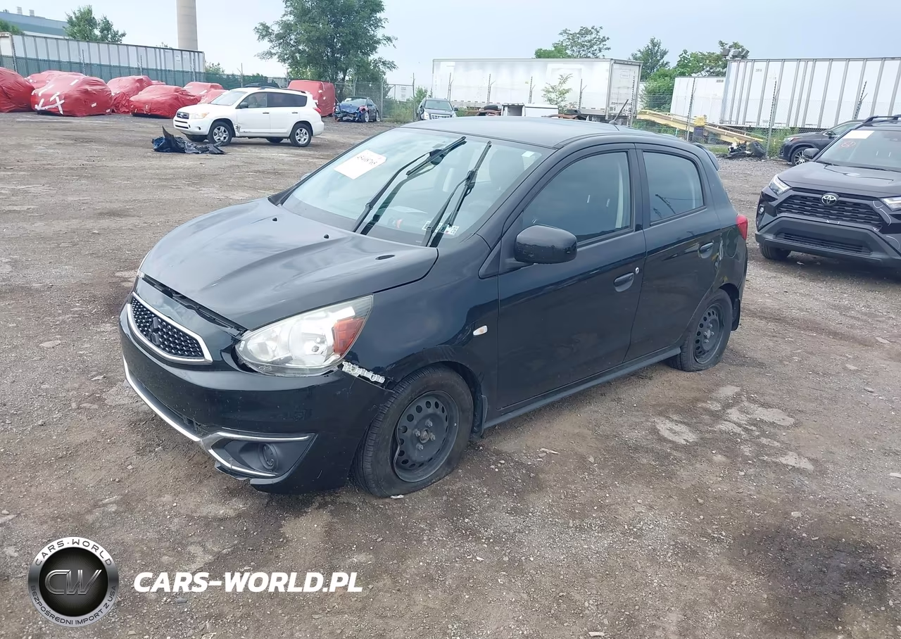 2019 Mitsubishi Mirage Es VIN:ML32A3HJ4KH002801 - 2