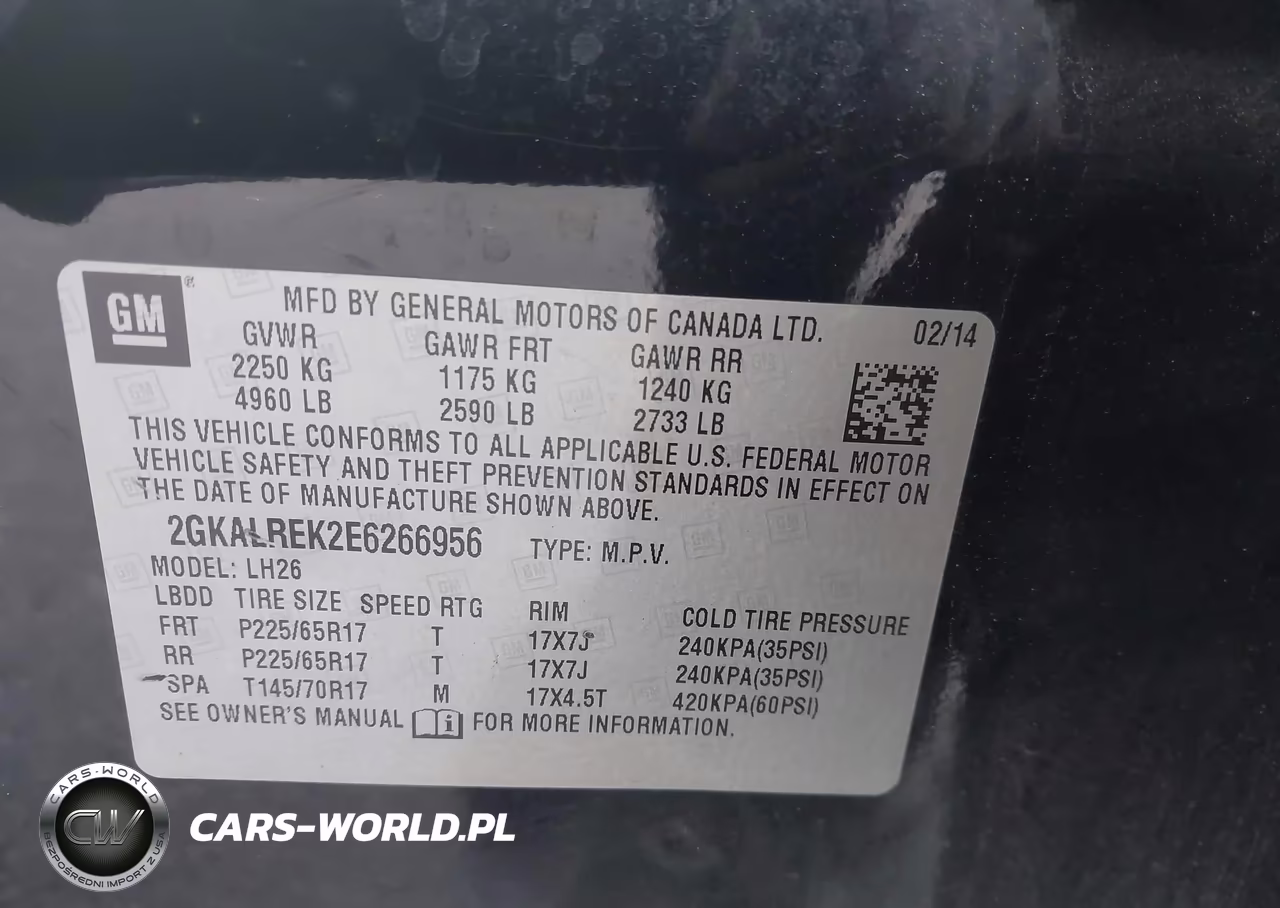 2014 GMC Terrain Sle-2 VIN:2GKALREK2E6266956 - 9