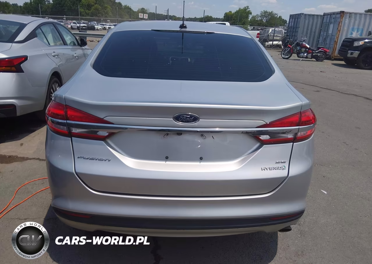 2017 Ford Fusion Hybrid Se VIN:3FA6P0LU0HR386599 - 16