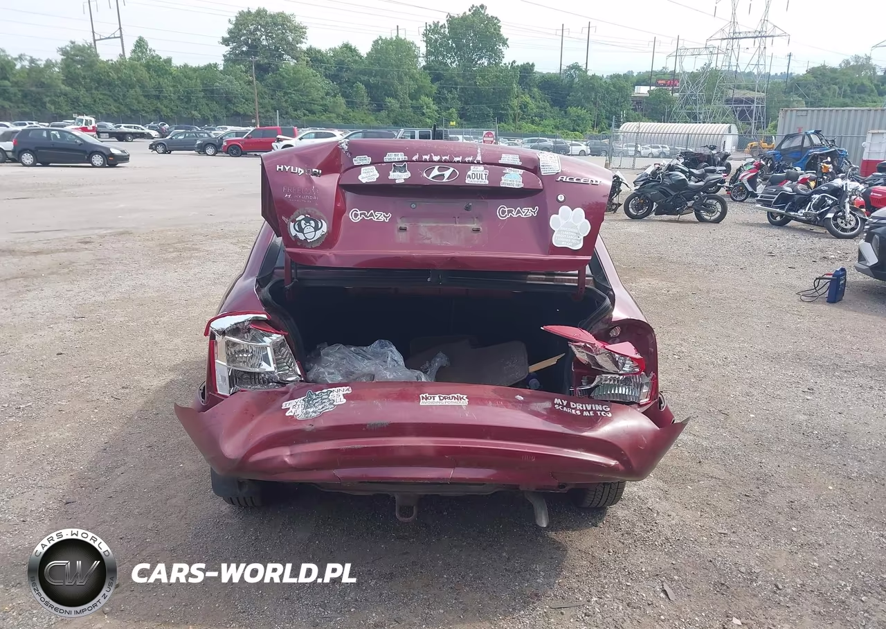 2010 Hyundai Accent Gls VIN:KMHCN4AC4AU487370 - 16
