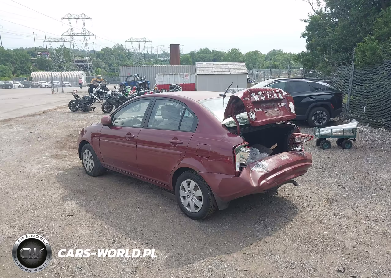 2010 Hyundai Accent Gls VIN:KMHCN4AC4AU487370 - 3