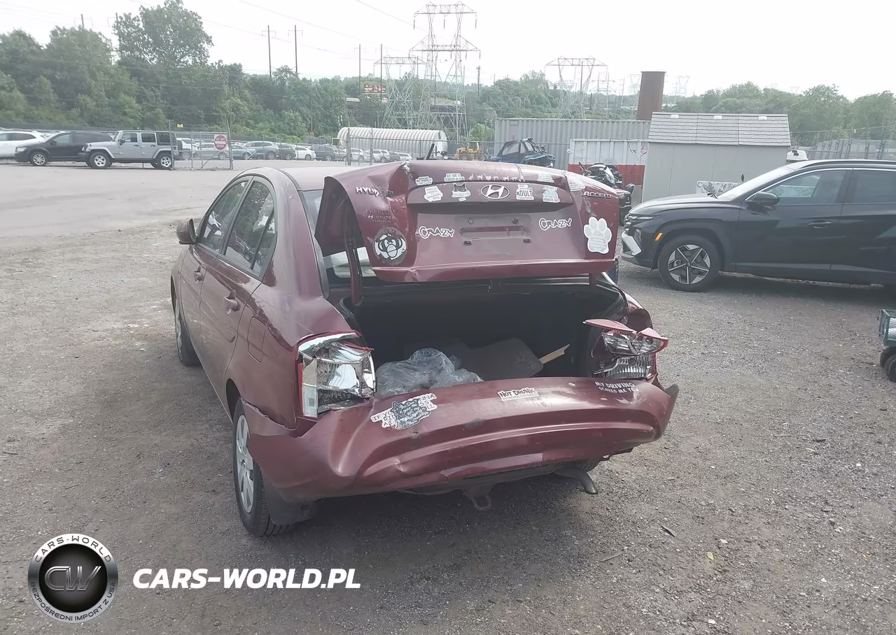 2010 Hyundai Accent Gls VIN:KMHCN4AC4AU487370 - 6