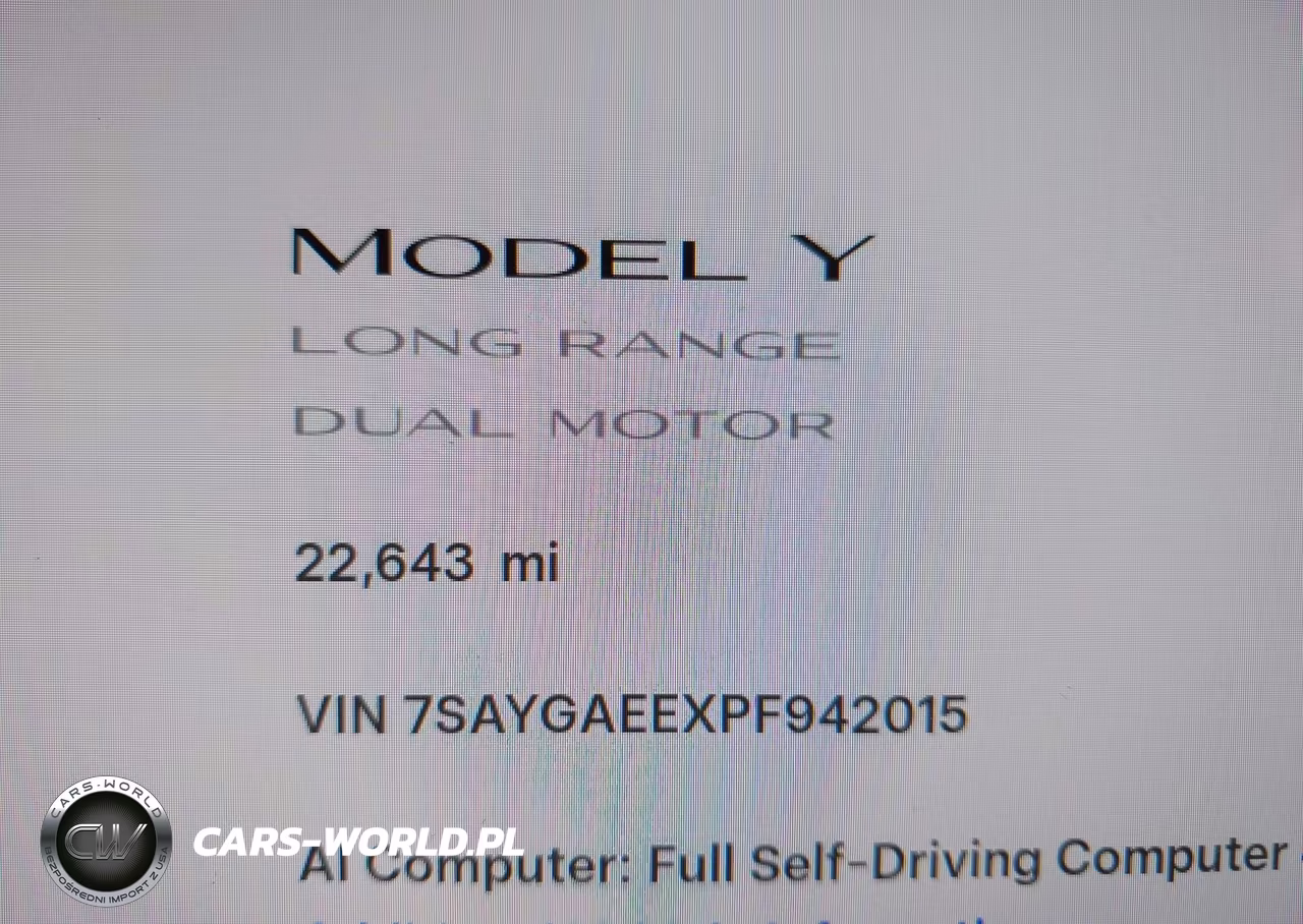 2023 Tesla Model Y Awd-Long Range Dual Motor All-Wheel Drive VIN:7SAYGAEEXPF942015 - 16