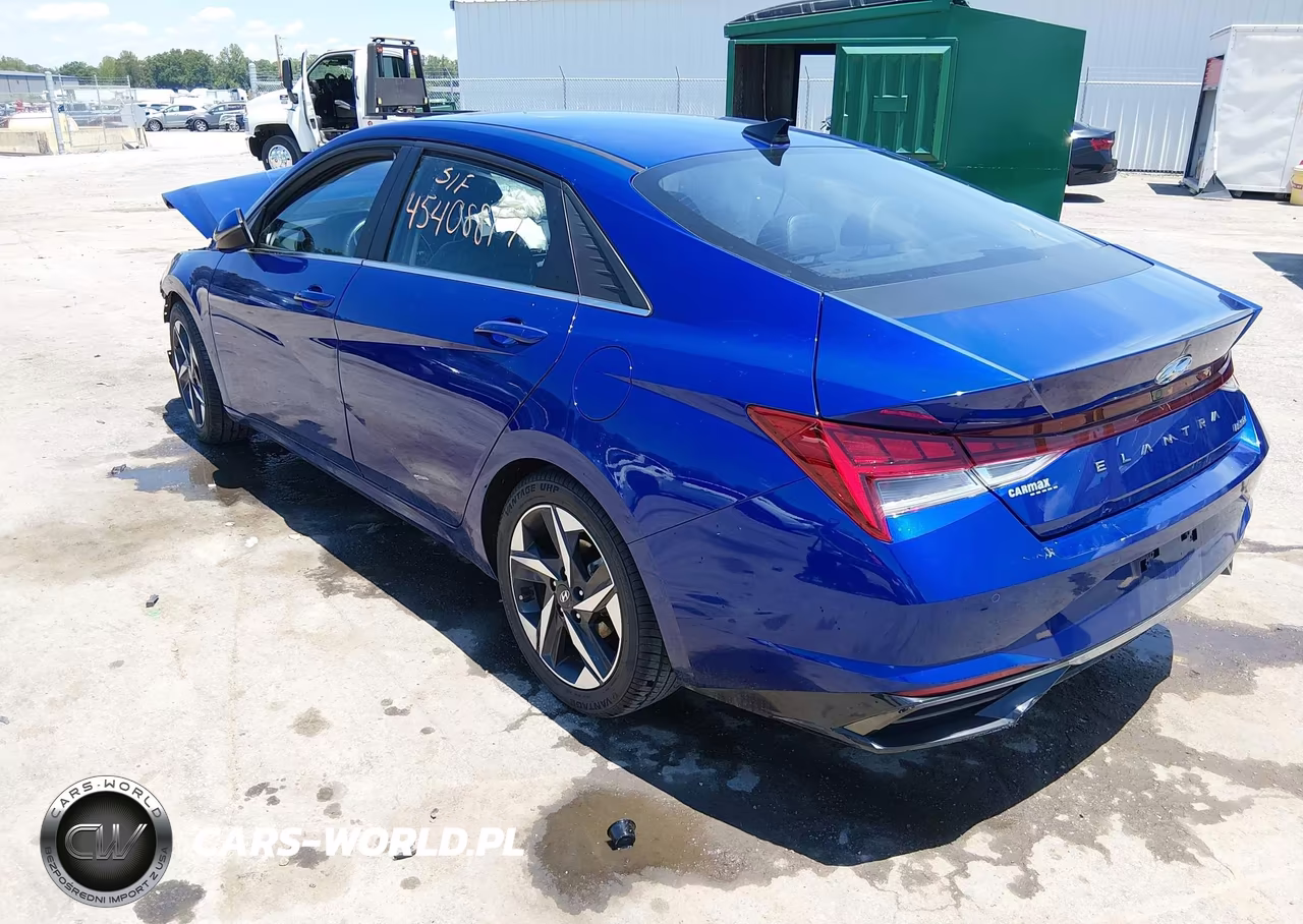 2021 Hyundai Elantra Limited VIN:KMHLP4AG9MU139162 - 3