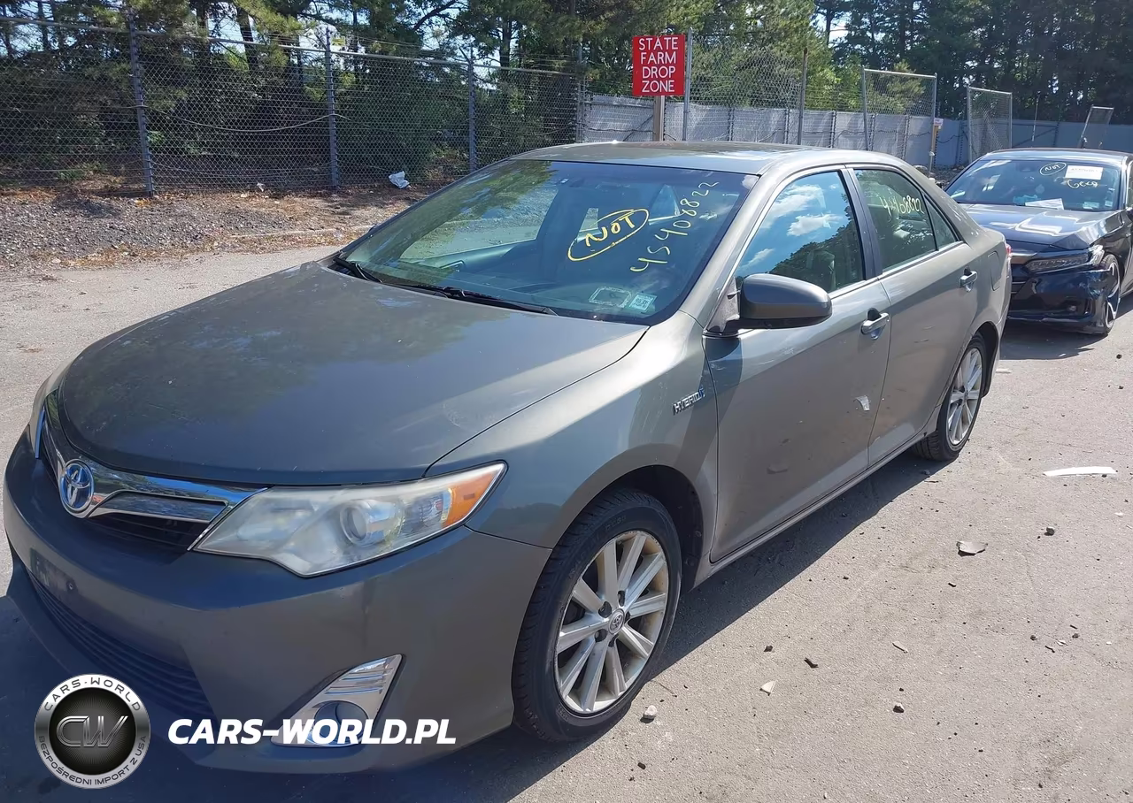 2012 Toyota Camry Hybrid Xle VIN:4T1BD1FK6CU028616 - 2