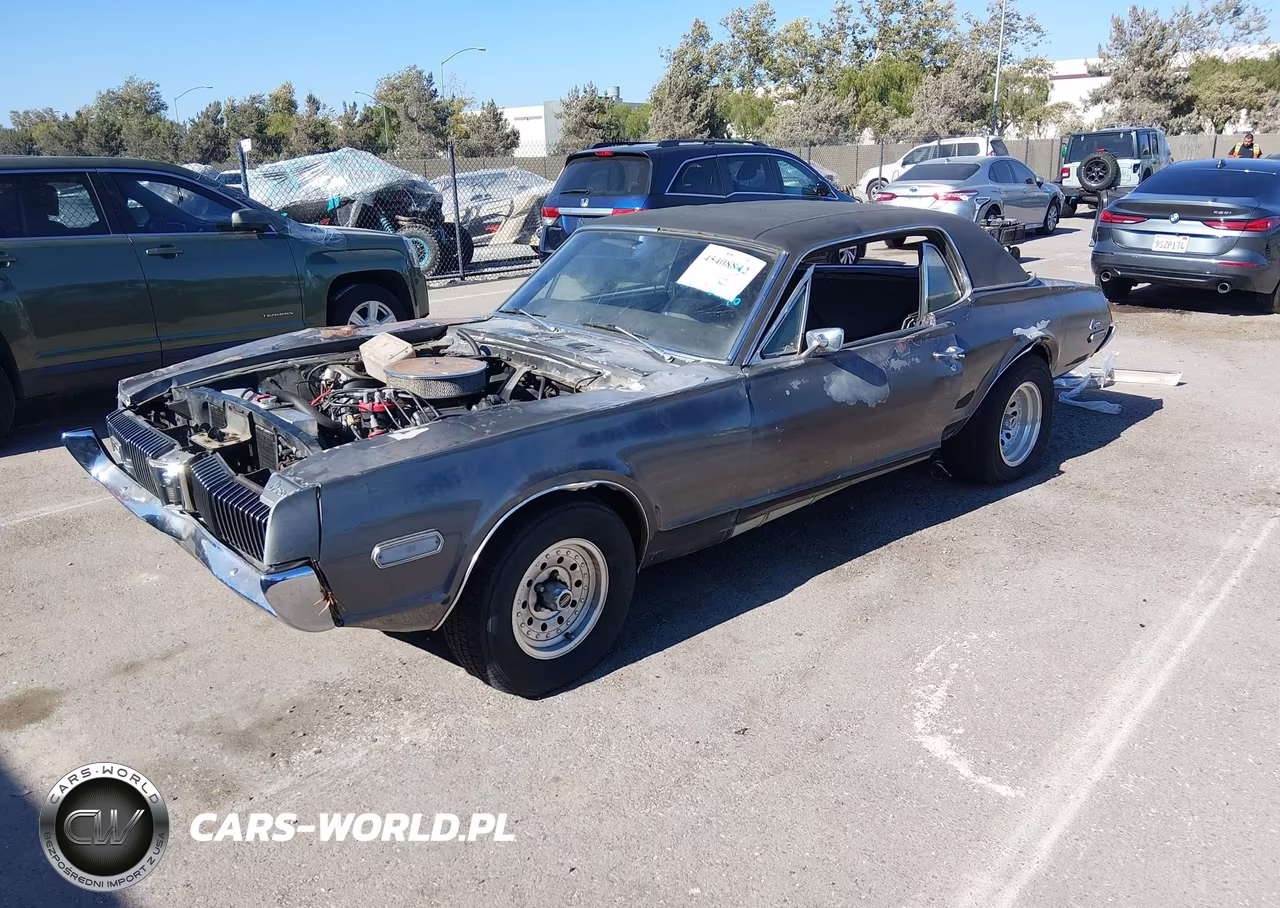 1968 Mercury Cougar VIN:8F93F522051 - 2