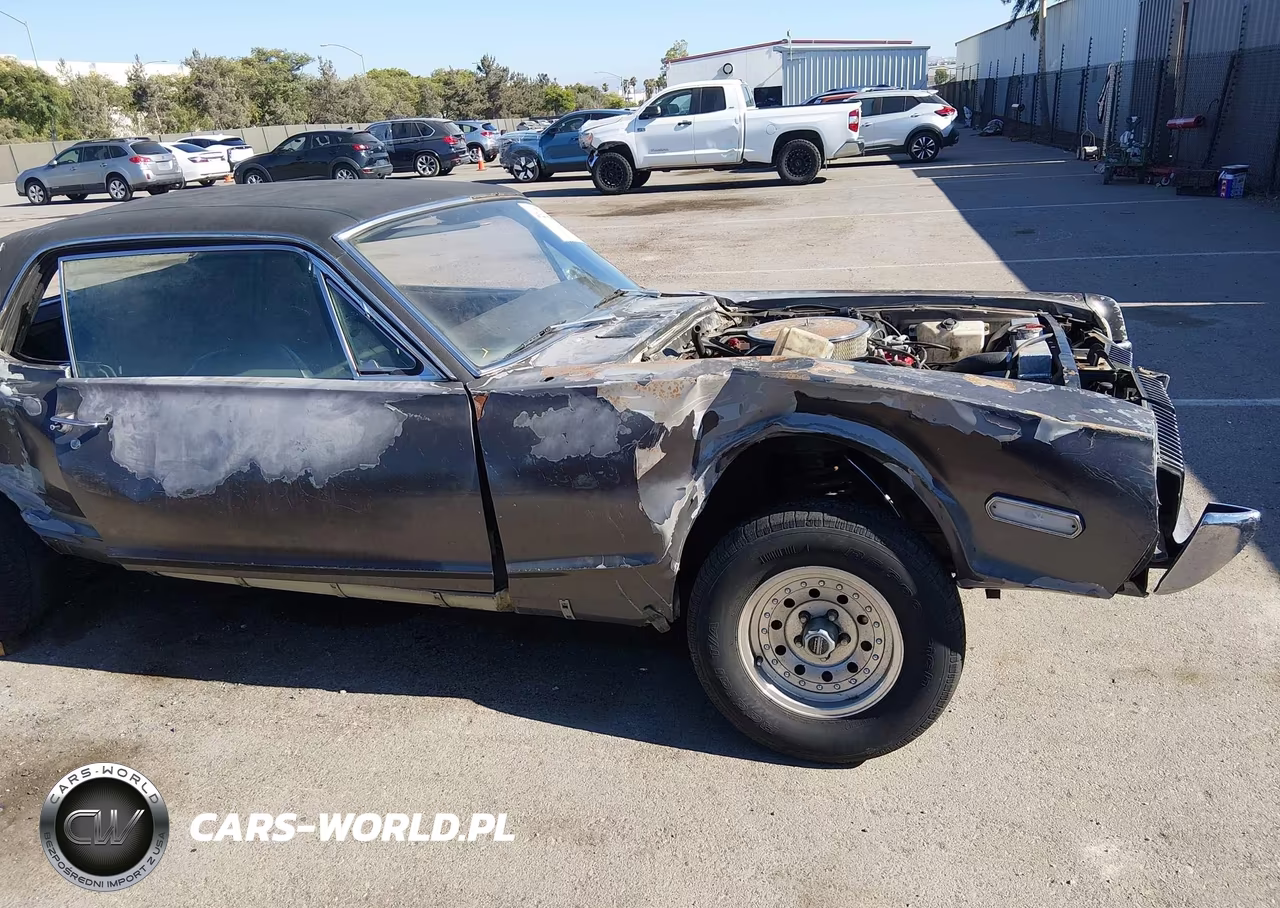 1968 Mercury Cougar VIN:8F93F522051 - 6