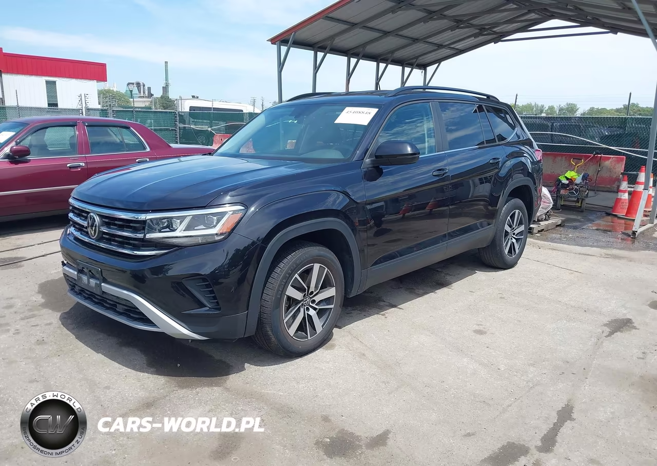 2022 Volkswagen Atlas 2.0T Se VIN:1V2LP2CA0NC532054 - 2