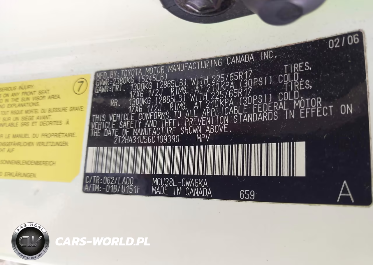 2006 Lexus Rx 330 VIN:2T2HA31U56C109390 - 9