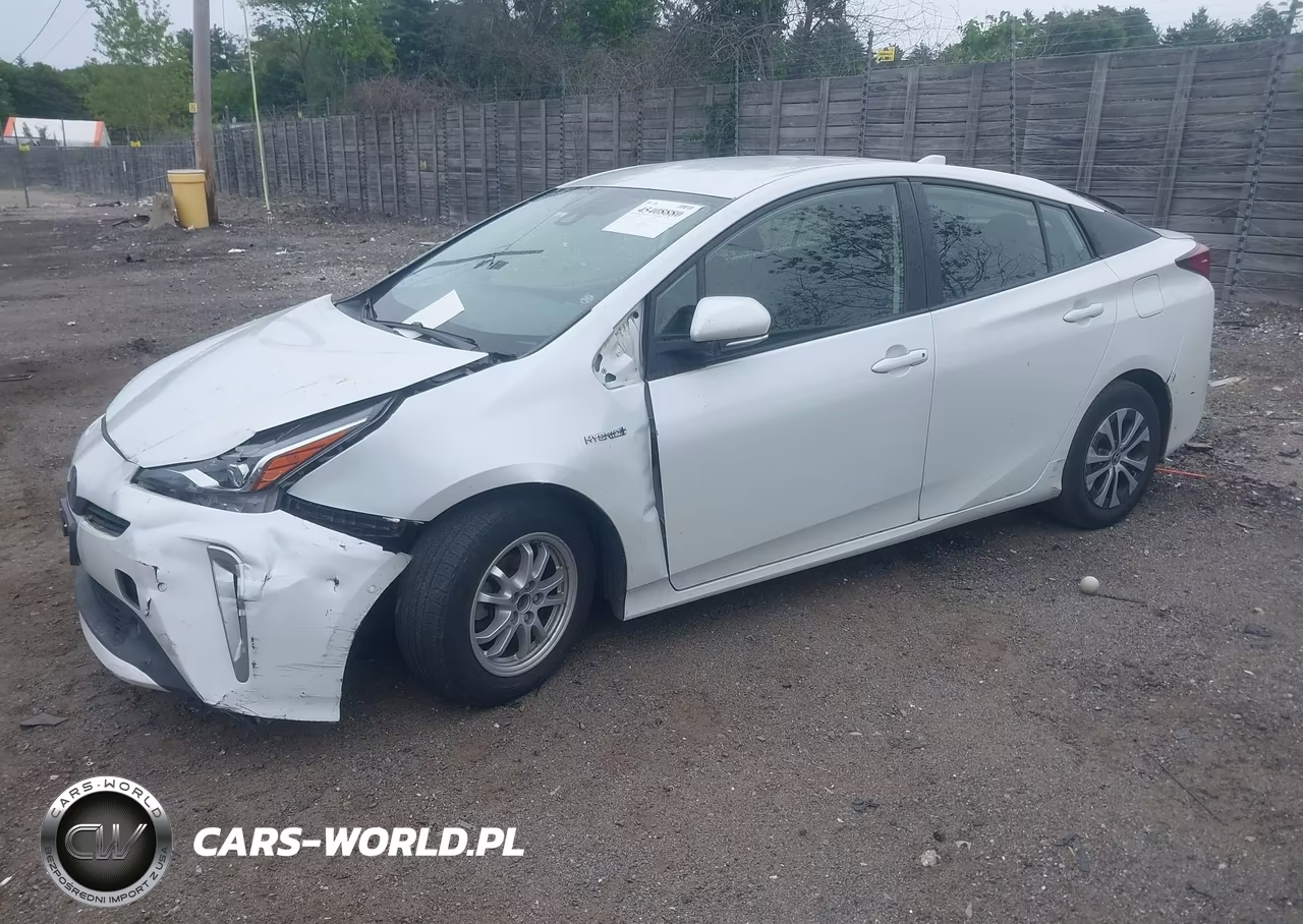 2021 Toyota Prius Le Awd-E VIN:JTDL9MFU7M3025714 - 2