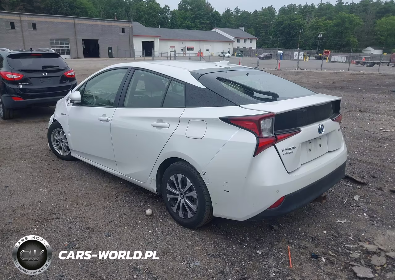 2021 Toyota Prius Le Awd-E VIN:JTDL9MFU7M3025714 - 3