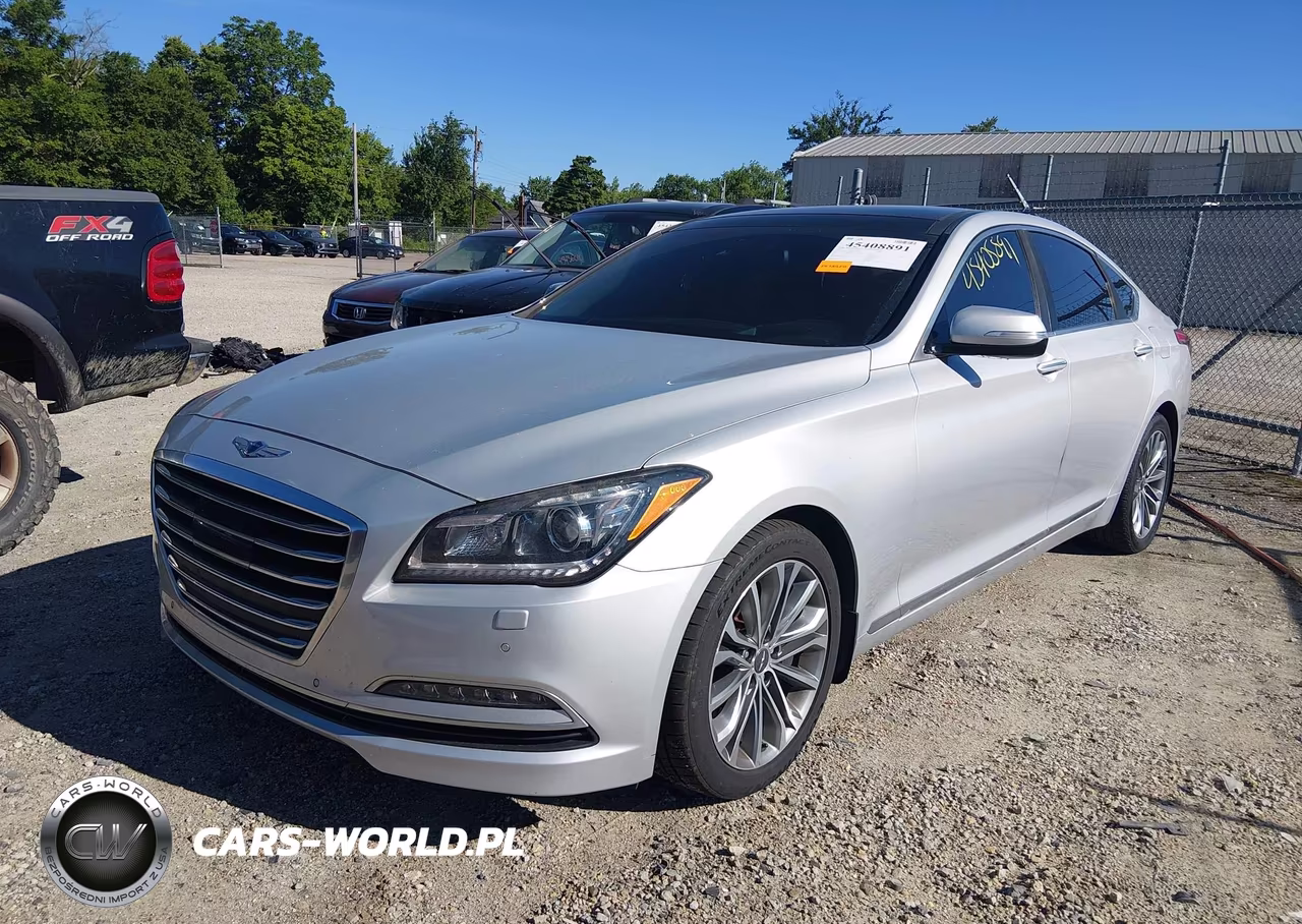 2017 Genesis G80 3.8 VIN:KMHGN4JE2HU176680 - 2