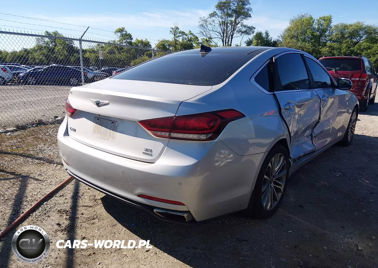 2017 Genesis G80 3.8 VIN:KMHGN4JE2HU176680 - 4