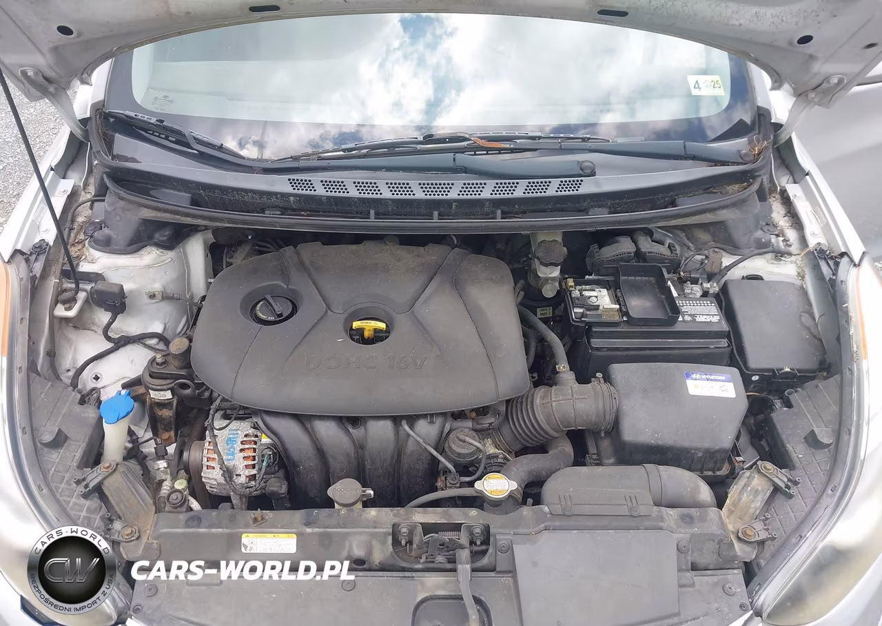 2012 Hyundai Elantra Gls (Ulsan Plant) VIN:KMHDH4AEXCU176087 - 10