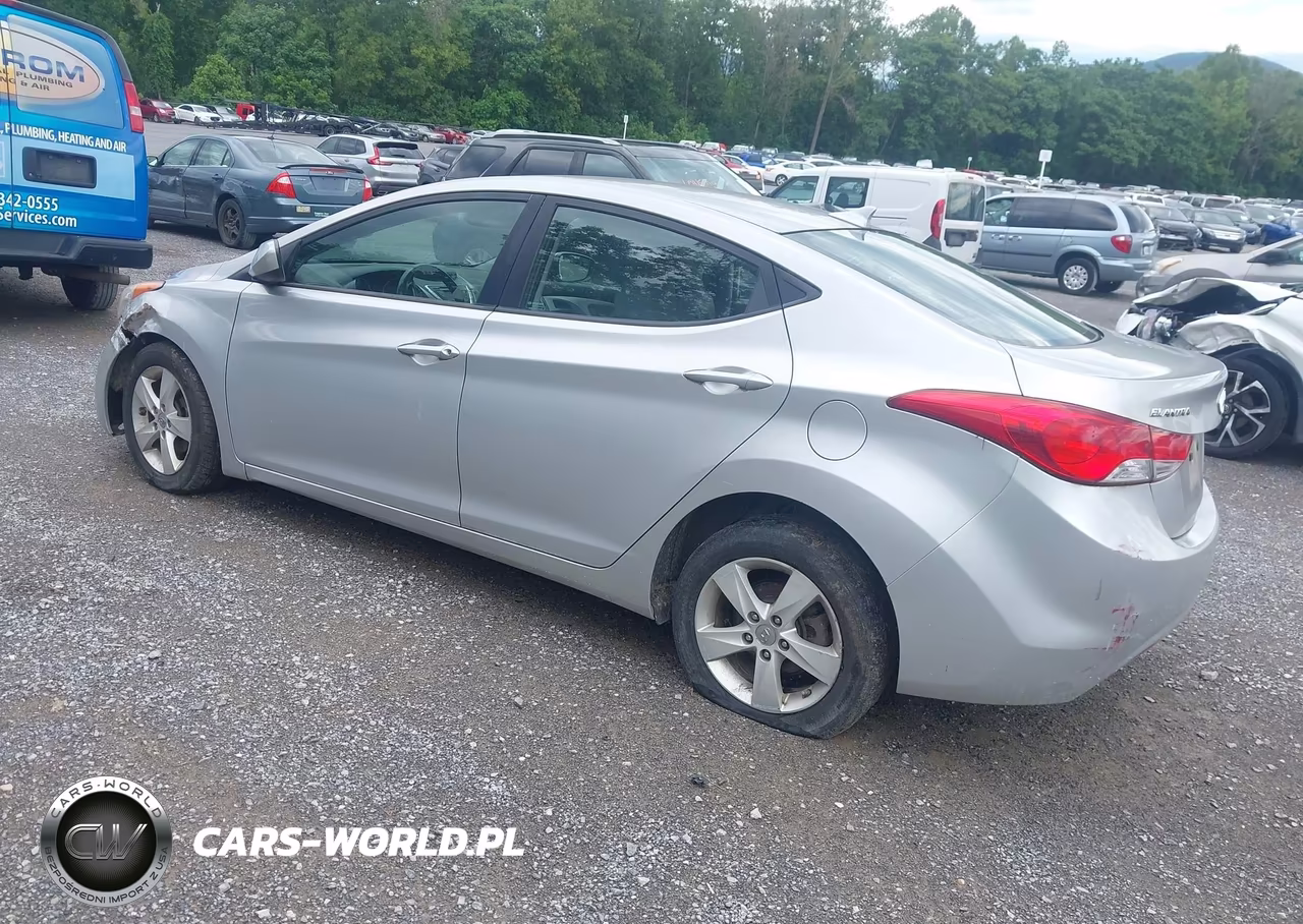 2012 Hyundai Elantra Gls (Ulsan Plant) VIN:KMHDH4AEXCU176087 - 3