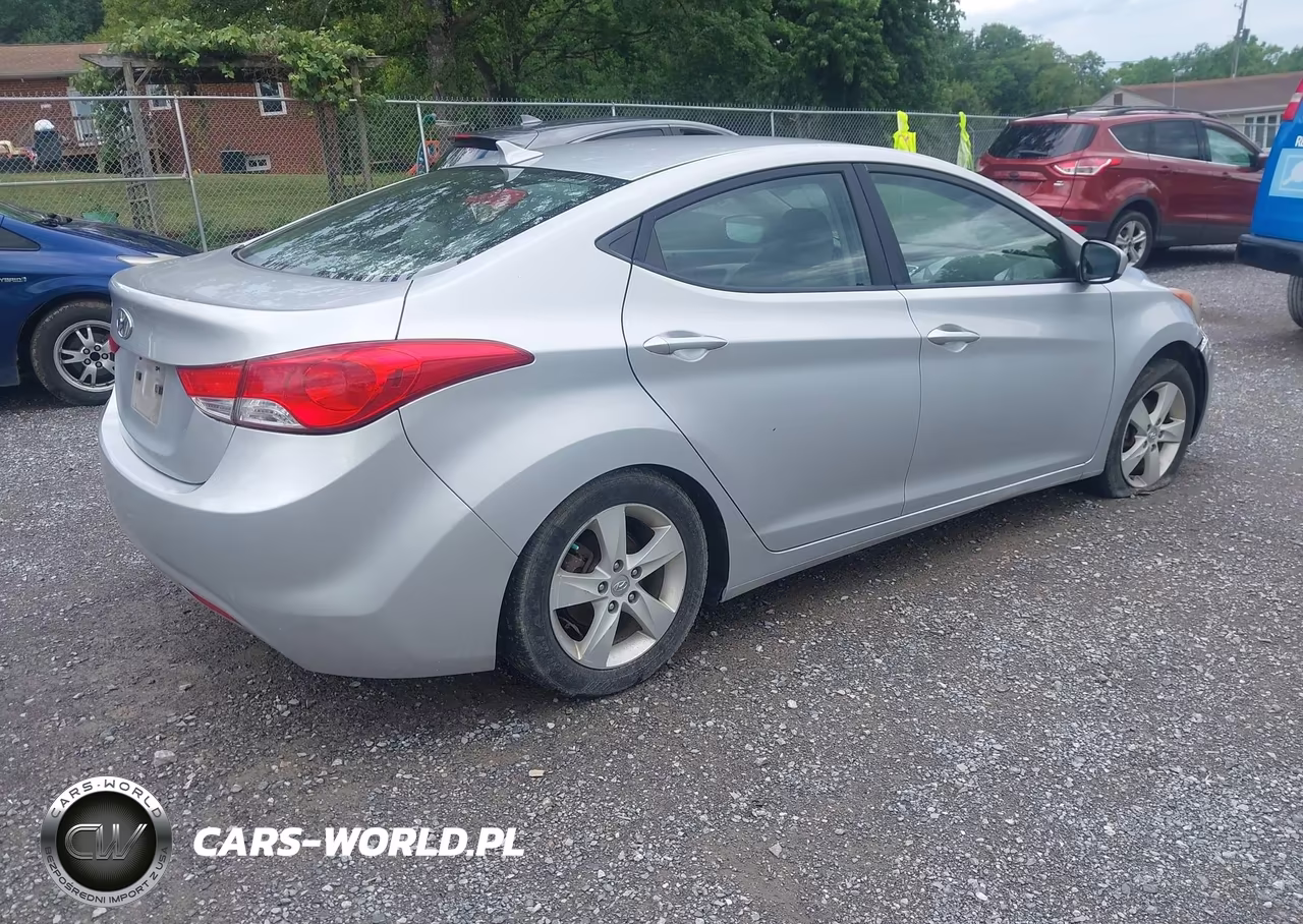 2012 Hyundai Elantra Gls (Ulsan Plant) VIN:KMHDH4AEXCU176087 - 4