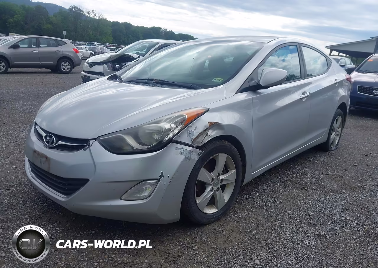 2012 Hyundai Elantra Gls (Ulsan Plant) VIN:KMHDH4AEXCU176087 - 6