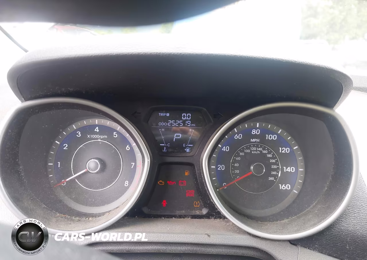 2012 Hyundai Elantra Gls (Ulsan Plant) VIN:KMHDH4AEXCU176087 - 7