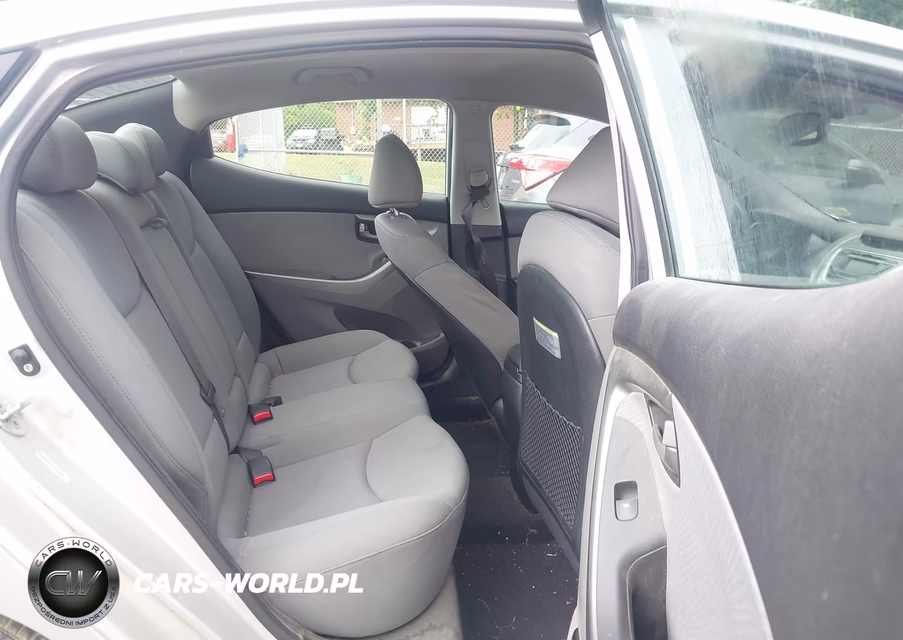 2012 Hyundai Elantra Gls (Ulsan Plant) VIN:KMHDH4AEXCU176087 - 8
