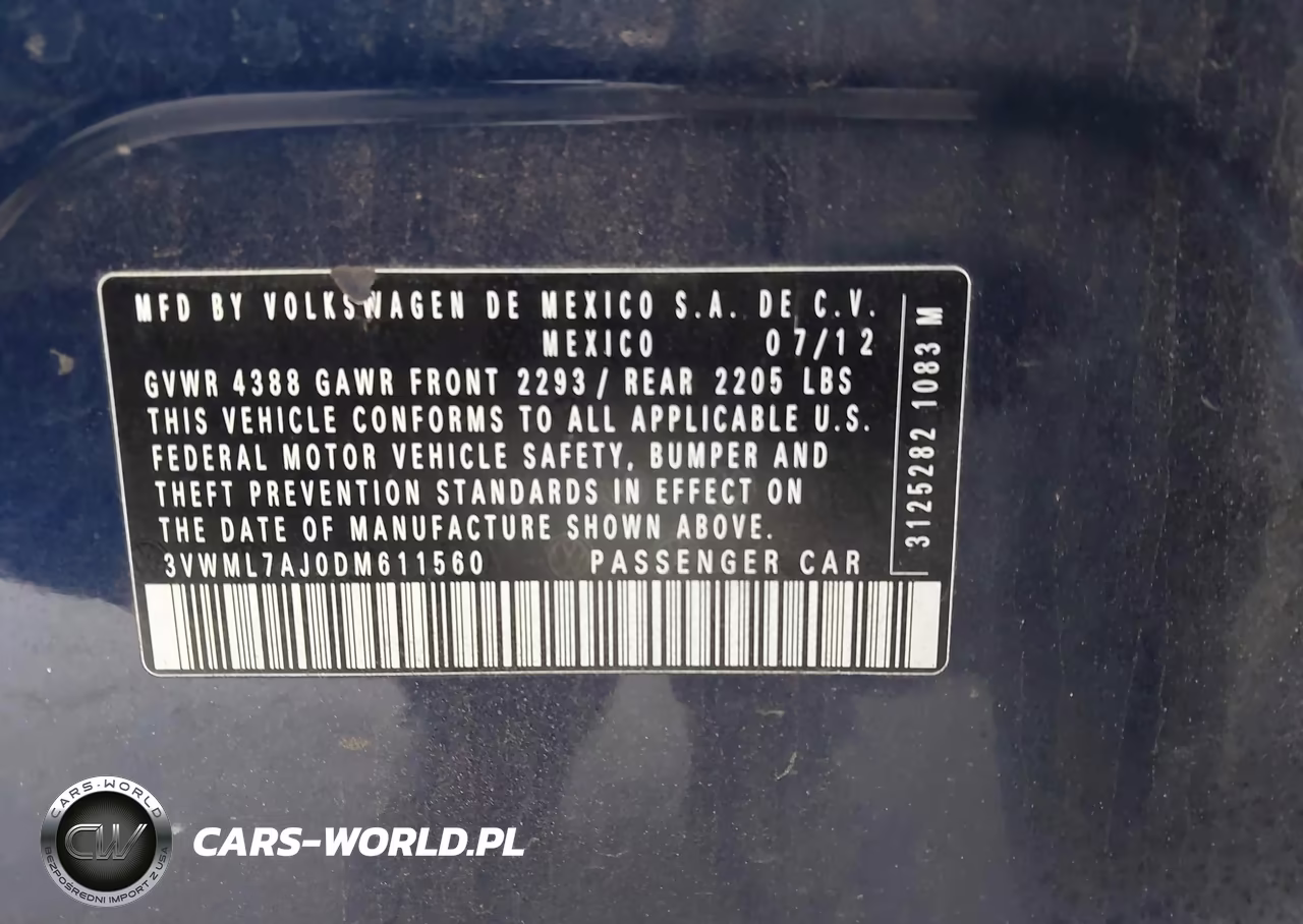 2013 Volkswagen Jetta Sportwagen 2.0L Tdi VIN:3VWML7AJ0DM611560 - 9