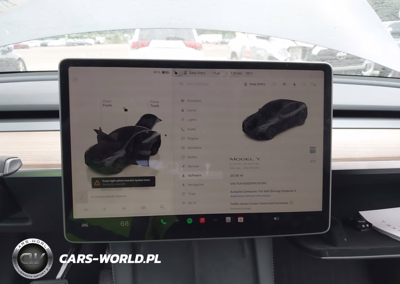 2024 Tesla Model Y Long Range Dual Motor All-Wheel Drive VIN:7SAYGDEE0RA330195 - 18