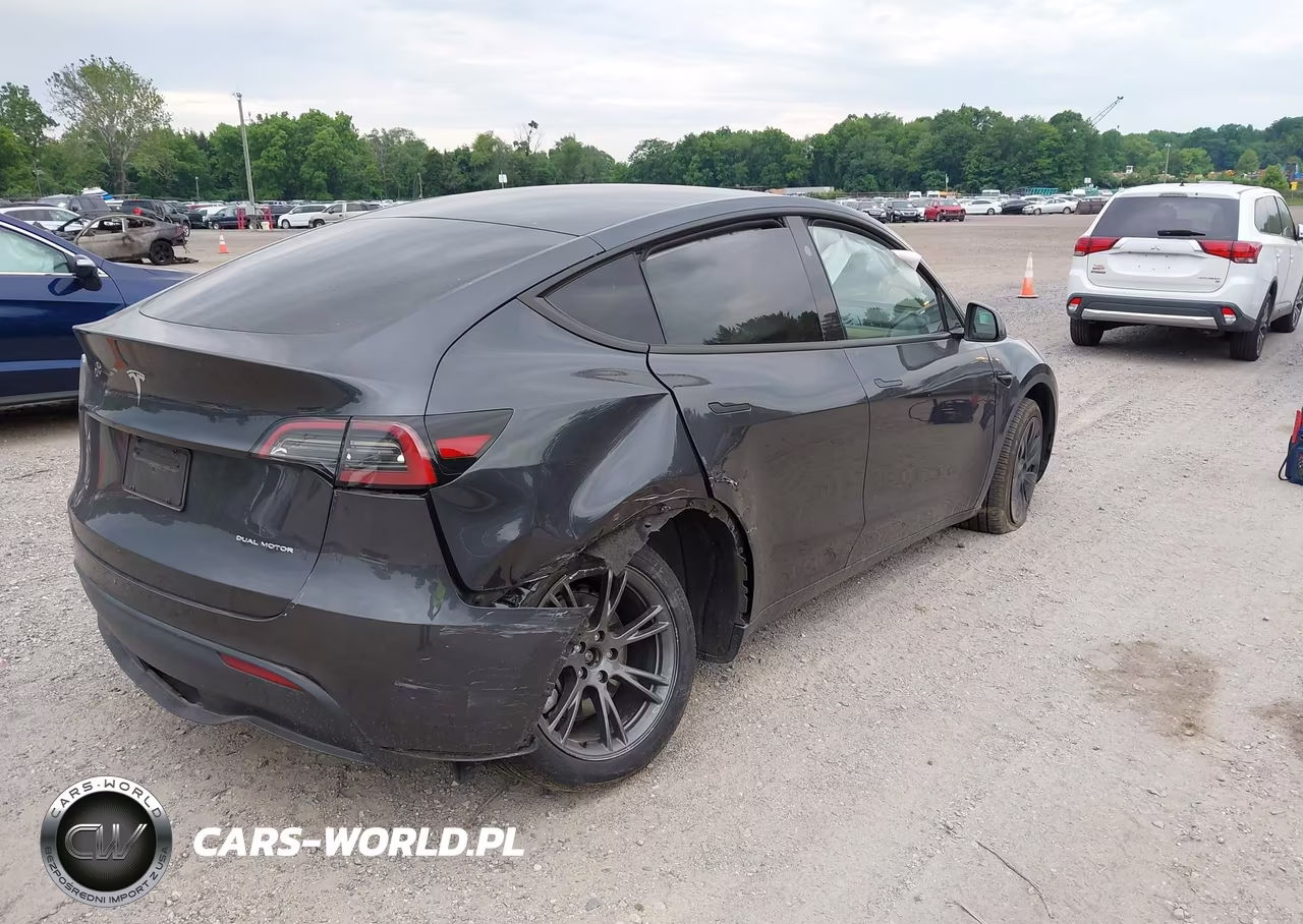 2024 Tesla Model Y Long Range Dual Motor All-Wheel Drive VIN:7SAYGDEE0RA330195 - 4