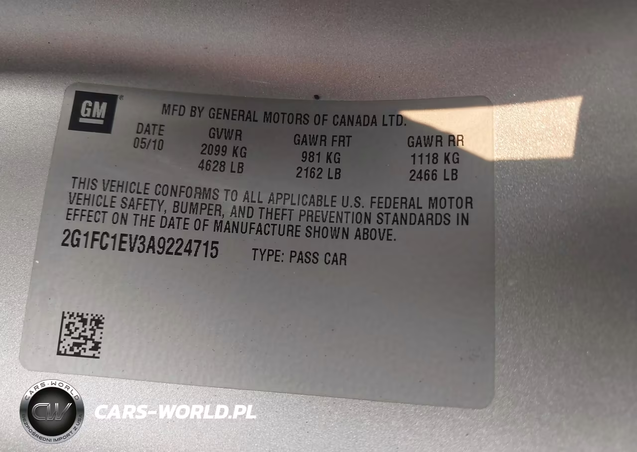 2010 Chevrolet Camaro 2Lt VIN:2G1FC1EV3A9224715 - 9