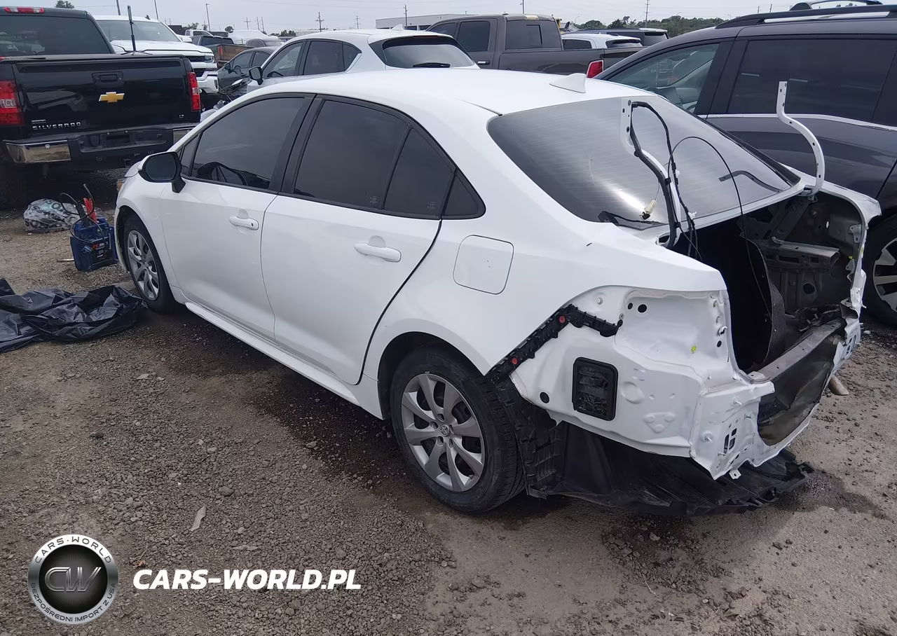 2021 Toyota Corolla Le VIN:5YFEPMAEXMP152284 - 3